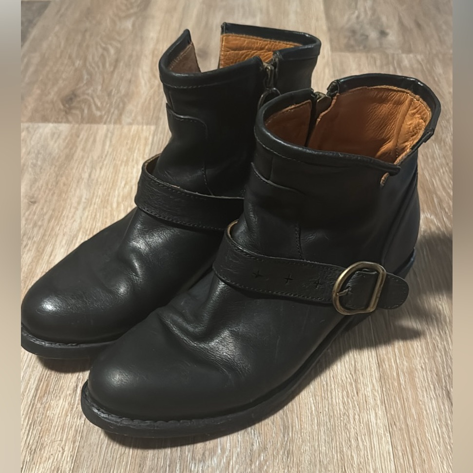 Leather Ankle Boot Fiorentini +Baker